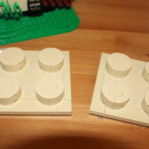 LEGO Eight Studs Roofs